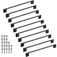 So-tech - sotech Möbelgriff Bügelgriff Blackline xii schwarz matt Schubladengriff Schrankgriff inkl. Schrauben - Bohrlochabstand (ba) 224 mm, 10 Stück von SO-TECH