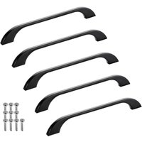 So-tech - sotech Möbelgriff Bügelgriff Blackline xiii schwarz matt Schubladengriff Schrankgriff inkl. Schrauben - Bohrlochabstand (ba) 160 mm, 5 Stück von SO-TECH