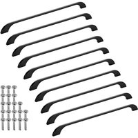 So-tech - sotech Möbelgriff Bügelgriff Blackline xiii schwarz matt Schubladengriff Schrankgriff inkl. Schrauben - Bohrlochabstand (ba) 320 mm, 10 von SO-TECH