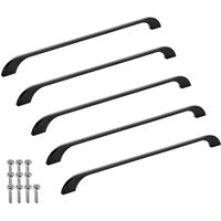 So-tech - sotech Möbelgriff Bügelgriff Blackline xiii schwarz matt Schubladengriff Schrankgriff inkl. Schrauben - Bohrlochabstand (ba) 320 mm, 5 Stück von SO-TECH