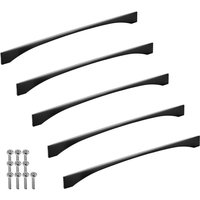 So-tech - sotech Möbelgriff Bügelgriff Blackline xiv schwarz matt Schubladengriff Schrankgriff inkl. Schrauben - Bohrlochabstand (ba) 320 mm, 5 Stück von SO-TECH