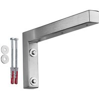 SOTECH Wandkonsole Regalkonsole Waschtischkonsole in L-Form 300 x 150 x 30 mm, Edelstahl gebürstet, 1 Stück SOTECH Wandkonsole Regalkonsole Waschtischkonsole in L-Form 300 x 150 x 30 mm, Edelstahl gebürstet, 1 Stück von SO-TECH