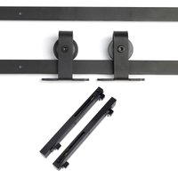So-tech - Schiebetüren Set LOUNGE-2 2tlg. 2 m (von oben anschraubbar) Soft-Close schwarz von SO-TECH