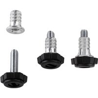 So-tech - 10er Set Verstellfüße M6 x 27,9 mm mit Einschlagmuttern von SO-TECH