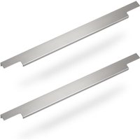 So-tech - 2 x Möbelgriff blankett Slim 995 mm Alu Chrom matt Griffprofil Hinterschraubgriff Griffleiste Schrankgriff von sotech von SO-TECH