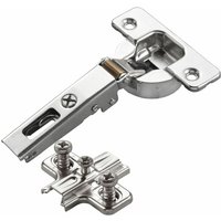 So-tech - 2 x Salice Topfband Serie 700 mit Dämpfer im Topf 110° Bohrbild T45 Eckanschlag inkl. Kreuz-Montageplatte Höhe 6 mm mit vormontierten So-tech - 2 x Salice Topfband Serie 700 mit Dämpfer im Topf 110° Bohrbild T45 Eckanschlag inkl. Kreuz-Montageplatte Höhe 6 mm mit vormontierten von SO-TECH