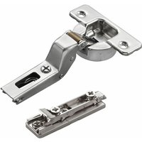 So-tech - 2 x Salice Topfband Serie 700 mit Dämpfer im Topf 110° Bohrbild T52 Innenanschlag inkl. Linear-Montageplatte Höhe 3 mm mit vormontierten von SO-TECH