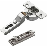 So-tech - 2 x Salice Topfband Serie 700 mit Dämpfer im Topf 110° Bohrbild T52 Mittelanschlag mit Linear-Montageplatte Höhe 3 mm mit vormontierten von SO-TECH