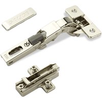 So-tech - 2 x Salice Universalscharniere 110° Bohrbild T45 mit Dämpfer für abgerundete, überfälzte und profilierte Türen mit Kreuz-Montageplatte Höhe So-tech - 2 x Salice Universalscharniere 110° Bohrbild T45 mit Dämpfer für abgerundete, überfälzte und profilierte Türen mit Kreuz-Montageplatte Höhe von SO-TECH