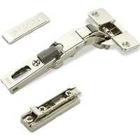 So-tech - 2 x Salice Universalscharniere 110° Bohrbild T52 mit Dämpfer für abgerundete, überfälzte und profilierte Türen mit Linear-Montageplatte von SO-TECH