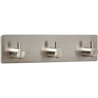 So-tech - 4er Pack - Selbstklebender Garderobenhaken pandora mit Dreifachhaken von SO-TECH