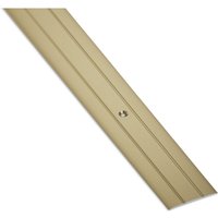 So-tech - 4er Pack - Übergangsprofil Cross 1000 x 37 x 2,5 mm gelocht aus Aluminium messing eloxiert So-tech - 4er Pack - Übergangsprofil Cross 1000 x 37 x 2,5 mm gelocht aus Aluminium messing eloxiert von SO-TECH