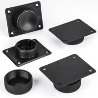 So-tech - 4er set Möbelfüße golf ii verstellbar schwarz von SO-TECH