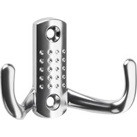 So-tech - 5er Pack - Garderobenhaken jasmin kurz / Chrom matt von SO-TECH