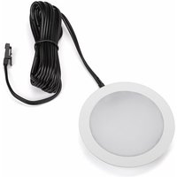 So-tech - 5er Pack - led Möbeleinbauleuchte giulia 12 v 3W miniAMP weiß warmweiß miniAMP von SO-TECH