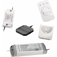Emotion Steuerung 1-Kanal Starterset mit 12-fach Verteiler (miniAMP) inkl. 60W Konverter und Fernbedienung für led Emotion System Trafo Farbwechsel von SO-TECH