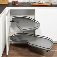 So-tech - Kesseböhmer LeMans ii Eckschrank-Beschlag rechts 450 mm anthrazit von SO-TECH