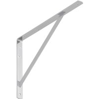 So-tech - Regalkonsole (400 x 275 x 30 mm, verzinkt, pulverbeschichtet) Garderobenkonsole mit Querstrebe zur Stabilisierung von SO-TECH