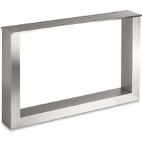 So-tech - Tischgestell kufe echt Edelstahl höhenverstellbar (Höhe: 400 mm / Tiefe: 600 mm) von SO-TECH