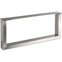 So-tech - Tischgestell kufe echt Edelstahl höhenverstellbar (Höhe: 400 mm / Tiefe: 800 mm) von SO-TECH