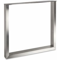 So-tech - Tischgestell kufe echt Edelstahl höhenverstellbar (Höhe: 720 mm / Tiefe: 800 mm) von SO-TECH
