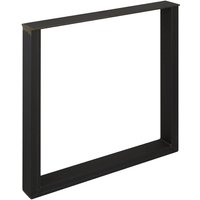 Tischgestell tab Stahl Used Look Profil 80 x 40 mm (Höhe: 720 mm / Tiefe: 700 mm) von SO-TECH