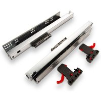 Unterflurführung 40 Kg 550 mm UV4-40-K1D-L550-SC Push-Open + Soft-Close SmartSlide von SO-TECH