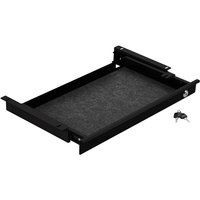So-tech - cavo Schreibtisch Unterbauschublade abschließbar Breite: 500 mm schwarz von SO-TECH