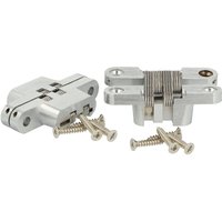So-tech - sotech 1 Paar Einfrässcharnier vici Öffnungswinkel 180° für Möbeltüren, Truhen, Klapptische, Ausführung 60 x 13 mm von SO-TECH