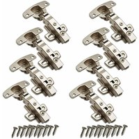 So-tech - sotech 8 Stück Hettich Sensys Topfband 8645i TH52 Öffnungswinkel 110 Grad Eckanschlag Scharnier Höhe (Distanz): 1,5 mm mit Soft Close von SO-TECH