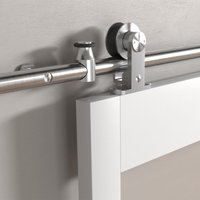 So-tech - sotech Edelstahl Schiebetüren Set mansion von oben anschraubbar bis 80 kg Türgewicht, max. 1000 mm Türbreite und 30-40 mm Türstärke, von SO-TECH