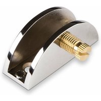 Sotech Glasbodenträger Klemm-Tablarträger Regalträger bluna aus Metall für Tablardicke 5 - 10 mm Bodenträger in chrom, 20 Stück von SO-TECH