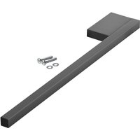 So-tech - sotech Handtuchhalter parat ii 390 x 15 x 60 mm schwarz matt, 1 Stück von SO-TECH