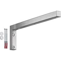 So-tech - sotech Wandkonsole Regalkonsole Waschtischkonsole in L-Form 450 x 150 x 30 mm, Edelstahl gebürstet, 1 Stück von SO-TECH