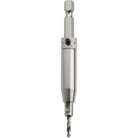 So-tech - sotech Zentrierbohrer ø 2,7 mm HSS4241 Stahl mit Sechskantschaft Scharnier Bohrhilfe mit gefederter Führungshülse zum Vorbohren von von SO-TECH