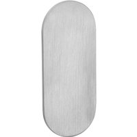 So-tech - sotech selbstklebende Edelstahl Tür-Rosette - 1 Stück Blindrosette oval 65 x 28 x 2 mm Edelstahl Satin zur Abdeckung nicht genutzter So-tech - sotech selbstklebende Edelstahl Tür-Rosette - 1 Stück Blindrosette oval 65 x 28 x 2 mm Edelstahl Satin zur Abdeckung nicht genutzter von SO-TECH