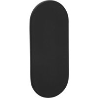 So-tech - sotech selbstklebende Edelstahl Tür-Rosette - 1 Stück Blindrosette oval 65 x 28 x 2 mm Edelstahl schwarz zur Abdeckung nicht genutzter So-tech - sotech selbstklebende Edelstahl Tür-Rosette - 1 Stück Blindrosette oval 65 x 28 x 2 mm Edelstahl schwarz zur Abdeckung nicht genutzter von SO-TECH