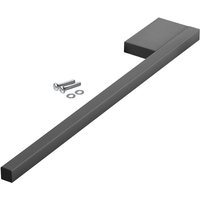 Sotech Handtuchhalter parat ii 390 x 15 x 60 mm schwarz matt, 2 Stück von SO-TECH