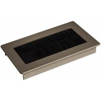 Sotech Kabeldurchlass tondo in Edelstahloptik eloxiert Länge 100 mm von SO-TECH