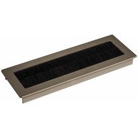 Sotech Kabeldurchlass tondo in Edelstahloptik eloxiert Länge 200 mm von SO-TECH
