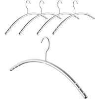 Sotech Kleiderbügel Edelstahl SS201 gebürstet mit Antirutsch-Ringen Haken 360 Grad drehbar, Rundrohr massiv ø 12 mm x 433 mm, 5 Stück Sotech Kleiderbügel Edelstahl SS201 gebürstet mit Antirutsch-Ringen Haken 360 Grad drehbar, Rundrohr massiv ø 12 mm x 433 mm, 5 Stück von SO-TECH