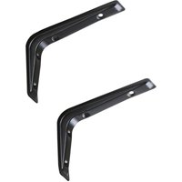 So-tech - sotech Regalkonsole RK15 schwarz 121 x 83 mm, 2 Stück von SO-TECH