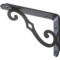 Sotech Regalkonsole RK17 schwarz Tragkraft max. 30 kg pro Paar 125 x 90 mm von SO-TECH