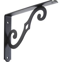 Sotech Regalkonsole blackline ii schwarz Tragkraft bis zu 30 kg / Paar 20 x 14 x 2,5 cm, 1 Stück von SO-TECH
