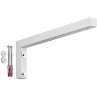 So-tech - sotech Wandkonsole Regalkonsole Waschtischkonsole in L-Form 450 x 150 x 30 mm, weiß matt pulverbeschichtet, 1 Stück von SO-TECH
