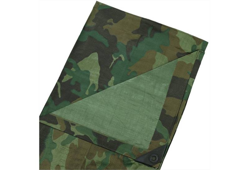 SO.DE.PM Schutzplane Gewebeplane 1,8 x 3 m camouflage 140g, m² Typ 2421 von SO.DE.PM