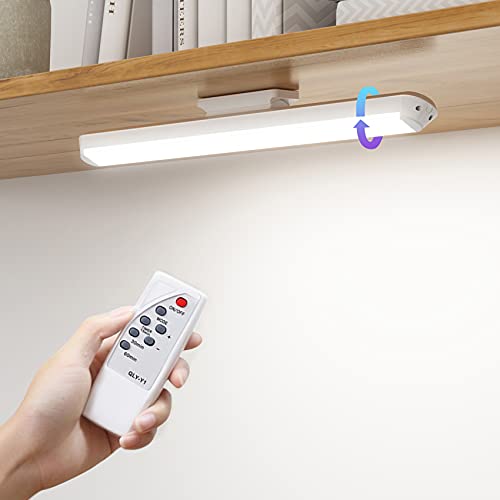 SOAIY LED dimmbar Unterbauleuchte 34cm Touch Sensor Lampe mit Fernbedienung Timer 3 Lichtfarbe 2800mAh wiederaufladbar Schrankleuchte schwenkbare Küchenlampe mit Magnet Spiegelbeleuchtung Schranklicht SOAIY LED dimmbar Unterbauleuchte 34cm Touch Sensor Lampe mit Fernbedienung Timer 3 Lichtfarbe 2800mAh wiederaufladbar Schrankleuchte schwenkbare Küchenlampe mit Magnet Spiegelbeleuchtung Schranklicht von SOAIY