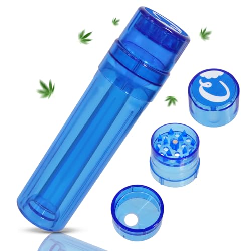 Drehmaschine Konisch SOARFLY Drehmaschine Joint mit Grinder Roller und Aufbewahrung Zigarettenstopfmaschine Joint Roller für Spice, Kräuter, Gewürze, Herb, Blau von SOARFLY
