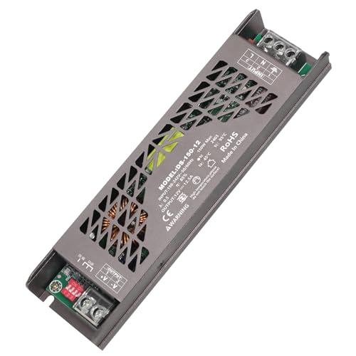 SOARFLY LED Trafo 12V 150W, Netzteil, Transformator, 12.5A, AC, DC 12V, Niederspannung, LED Beleuchtungen von SOARFLY