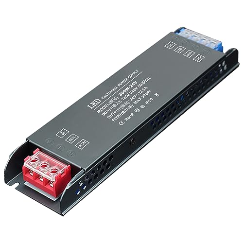 LED Trafo 24V 300W, SOARFLY 240V auf 24V LED Treiber Netzteil, Netzteil Led Driver Kein Rauschen, Kein LED-Flimmern, Niederspannung Led Transformator für LED Beleuchtungen von SOARFLY